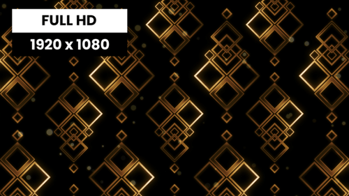 Golden Art Deco 02 VJ Loop