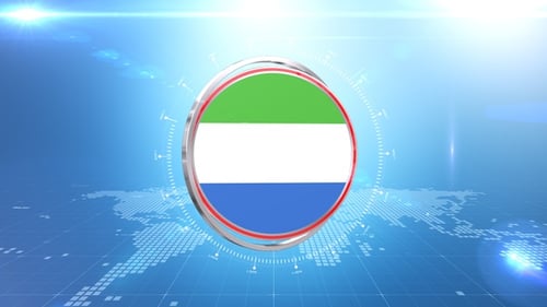 Futuristic Circular Frame Reveal for Broadcasts