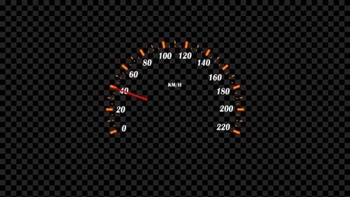 Compteur de vitesse 0 à 40 km