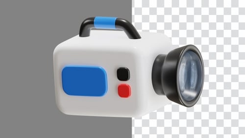 3D Animation of Film Making Visualizing the Artistic Process from Script to Screen | Alpha Channel