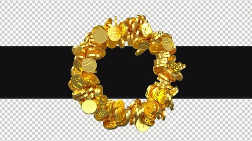 Gold Yuan Coins Rings On Alpha