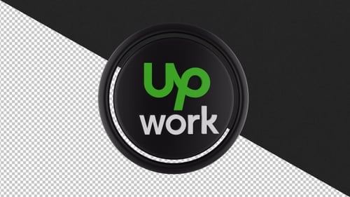 Clean 3D Circular Logo Reveal Animation