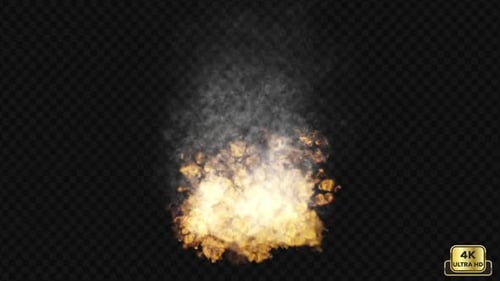 Fire burning overlays V1