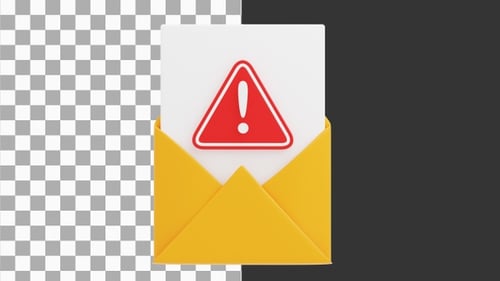 3D Scam Message Identify | Alpha Channel