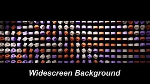 Abstract Geometric Waving Rings Modern Background