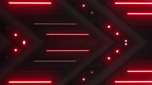 4 K Red Neon Lights Background Pack