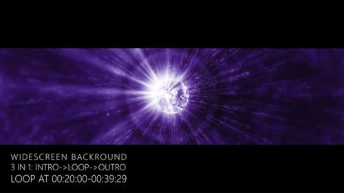 Purple Earth Widescreen Background