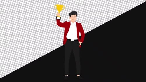 Ganador masculino de la Copa de Oro | Alpha Channel