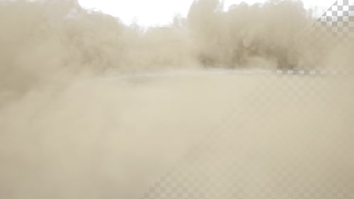 Explosion With Expanding Dust Shockwave V4