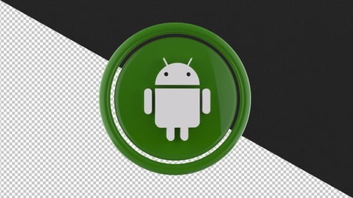 Android logo 4K