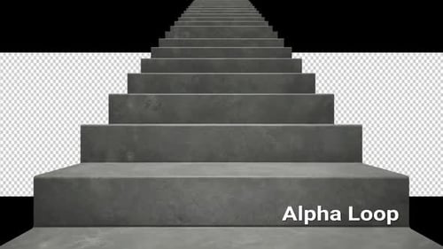 Infinite Concrete Stairs Alpha Loop