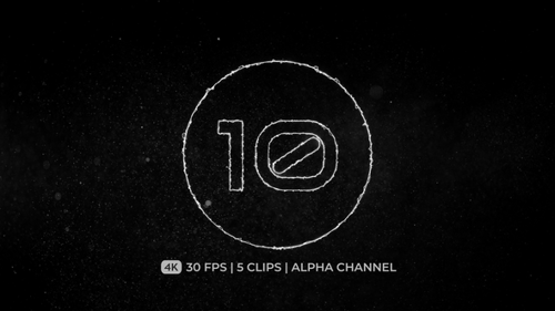 Countdown Timer Circle Wipe Animation