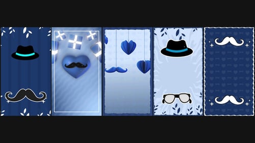 Animated Father's Day Social Media Stories Pack