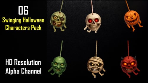 Swinging Halloween-Charakterpaket