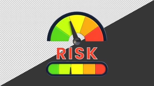 3D High risk meter | Alpha Channel