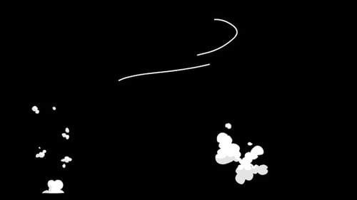 Hand Drawn Sketch Fluid Line Burst Animations