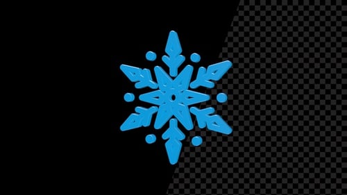 Alpha V12 girado sin costuras en forma de copo de nieve