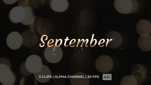 Animation textuelle de septembre