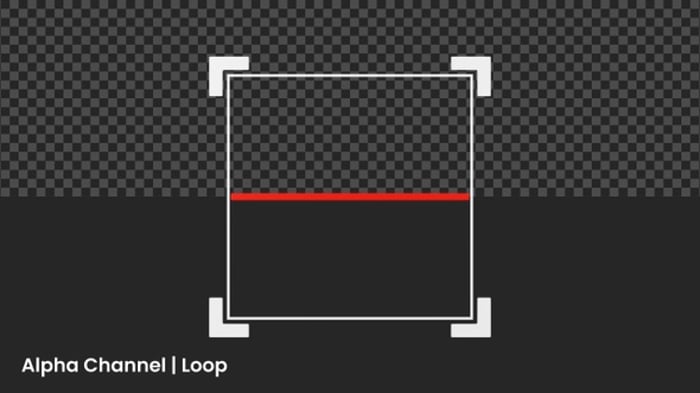 Qr Code Scanning Green Animation, Elements Motion Graphics ft. neon ...
