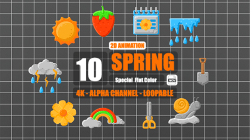Spring Special Flaches Farbpaket 4