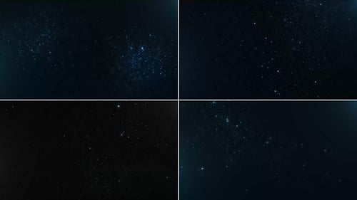 Abstract Glowing Particle Swirl Background