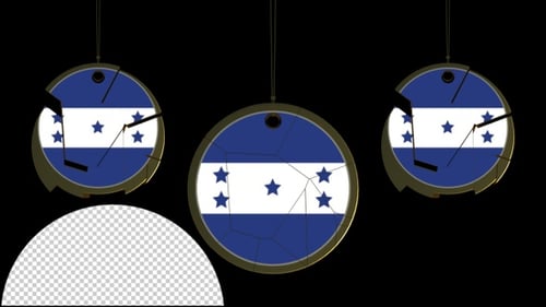 Honduras-Flaggen-Symbol