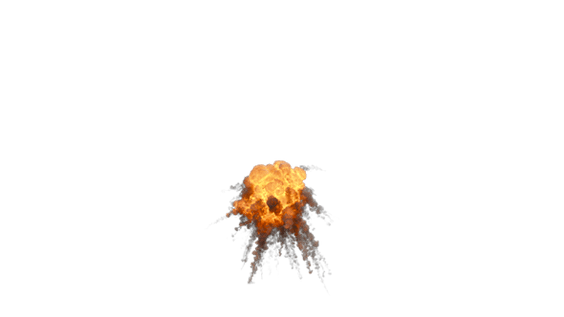 Explosion, Backgrounds Motion Graphics ft. alpha & burn - Envato