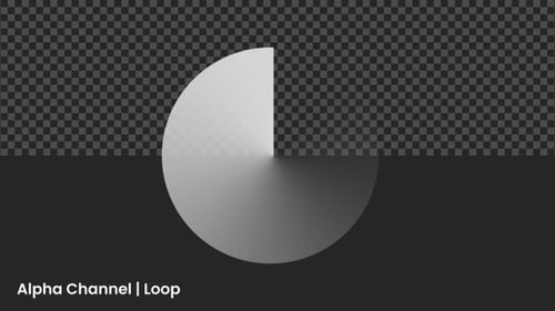 Loading Radar Scan Animation | Alpha Channel