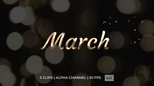 Animation textuelle de mars