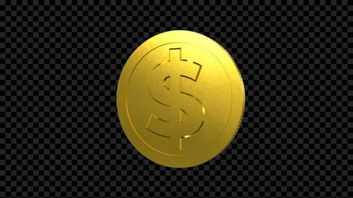 Dollar Gold Coin Alpha Loop