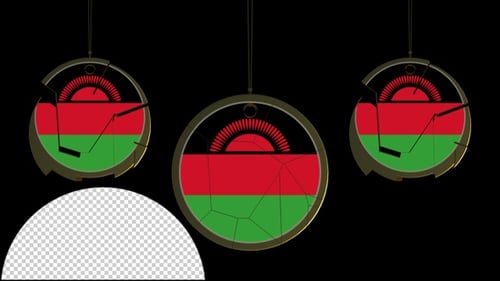 Fragmented Golden Circle Logo Reveal Animation