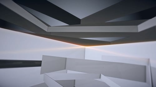 Grey Shades Rectangles Gradient