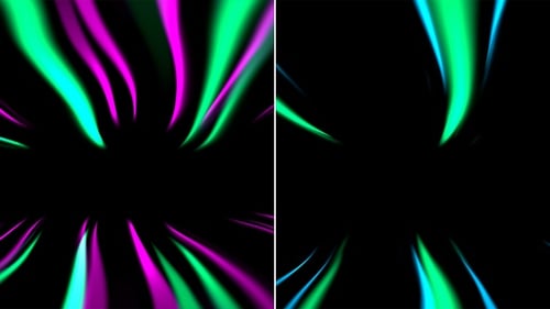 Pack d'animation liquide Abstract Light Rays