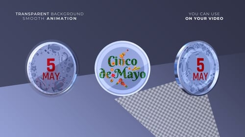 3D Spinning Celebration Coin Title Reveal