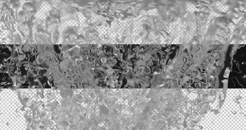 Fluid Water Splash Transition Overlay