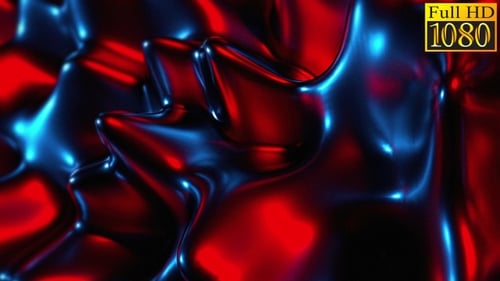 Abstraktes Retro-Wellenvideo Vj Loops V2