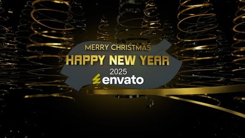 Merry Christmas New Year Greetings