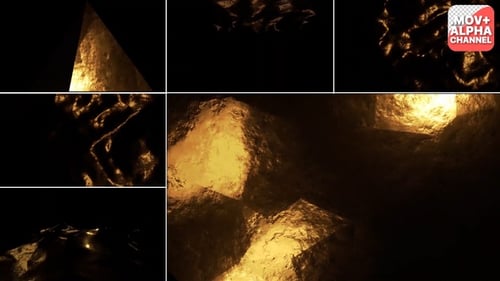 Goldene Hintergründe | Bewegte Grafiken