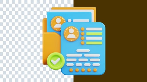 Verified Data 3D Animations | Alpha Channel