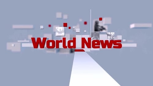 Court-métrage d'ouverture de World News avec Transition