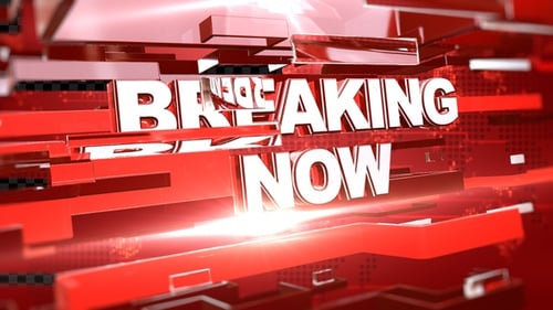 Seamless Breaking Now Broadcast Transition Red Version