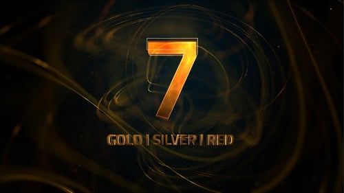 Futuristic Metallic Countdown Timer with Glowing Energy Trails