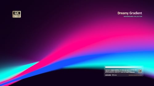 Glowing Abstract Fluid Waves Background Loop