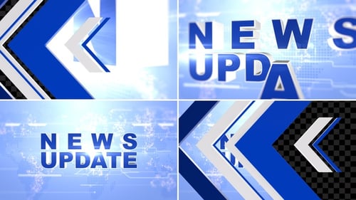 Nachrichtenupdate Transition Blue