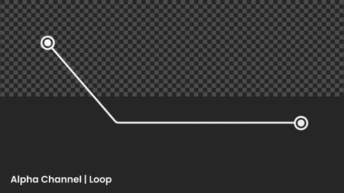 Animation des Verbindungsstücks unten rechts mit Legendenlinie | Alpha Loop