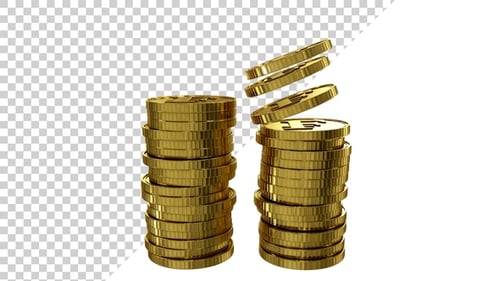 Franc Gold Coins Tower V6