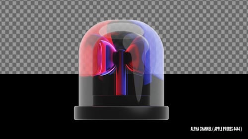 3D Animation Of Siren Warning | Alpha Loop