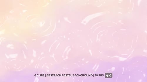 Abstract Pastel Backgrounds with Gentle Fluid and Particle Animations