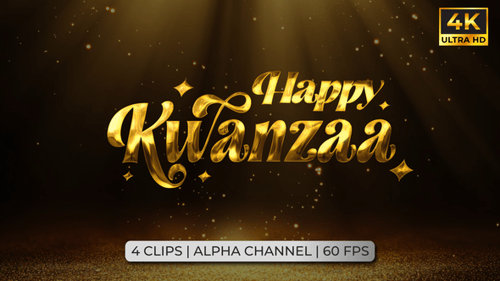 Happy Kwanzaa Animation