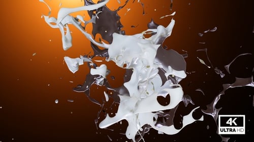 Schokoladen- und Milchmixing Splash V5
